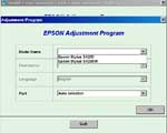 Сервисная программа для принтера Epson SX230, SX235