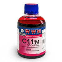 WWM–C11M/200 водные чернила для принтеров Canon (Magenta, 200 г)