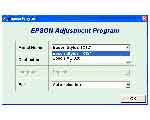 Сервисная программа для принтера Epson SX125 только для сброса памперса