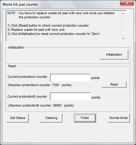 Как выбрать программу для сброса памперса на принтере Epson