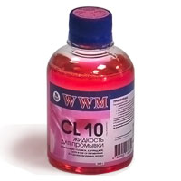 Промывочная жидкость WWM CL-10 для Epson от пигментных и водорастворимых чернил (200 мл)