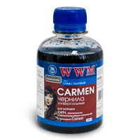 WWM–CARMEN C/200 водные чернила для принтеров Canon (Cyan, 200 г)