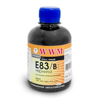 WWM-E83B фоточернила c повышенной светостойкостью Black (200 мл)