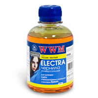 WWM–ELECTRA  Y/200 водные чернила для принтеров Epson, Brother (Yellow, 200 г)