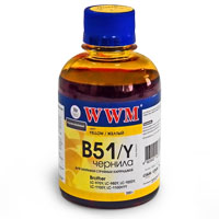 WWM–B51Y/200 водорастворимые чернила Yellow (200г)
