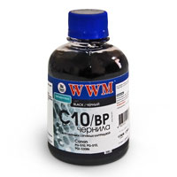 WWM–C10BP/200 пигментные чернила для принтеров Canon (Black, 200 г)