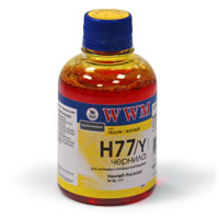 WWM–H77Y/200 водорастворимые чернила Yellow (200г)