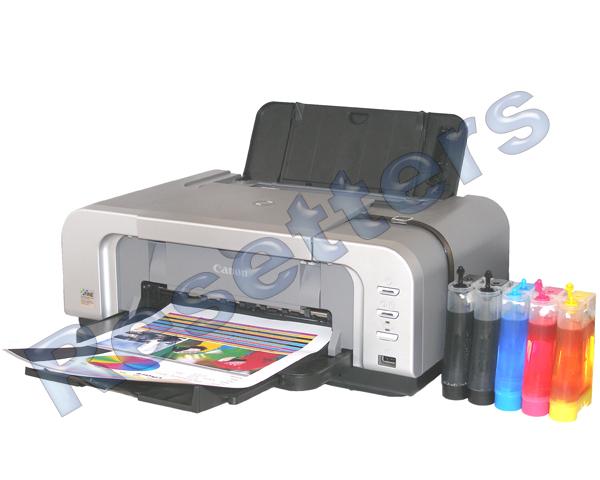 СНПЧ SuperPrinter для принтеров Canon Pixma iP4200, 5200 с емкостями ОФИС (по 80 мл)
